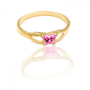 10k Gold Ring - Pink