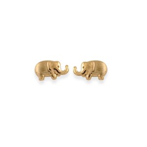 Baby earring - éléphant - 10kt
