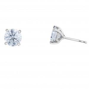 Boucle d'oreille diamant evolution 14kt LD100