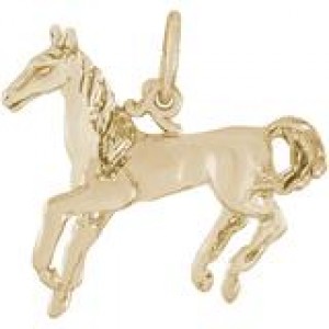GALLOPING HORSE CHARM 0153