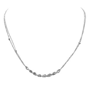 silver chain 10kt, SI80-3
