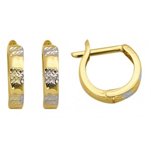 Gold Earrings 10kt, GO30-2