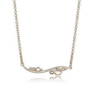 Chain pendant ELLE gold plated