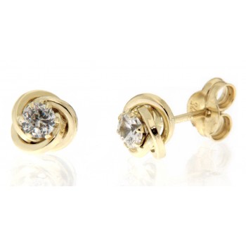 Gold Earrings 10kt, PED50-6
