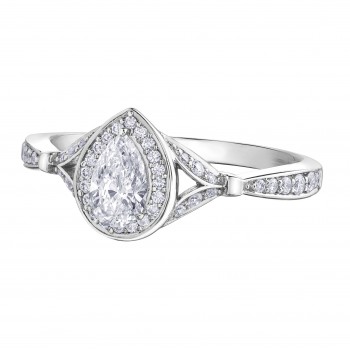 Diamond Ladies Engagement Ring DX653
