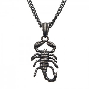 INOX - Antiqued Scorpion Pendant