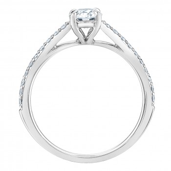 Diamond woman ring evolution 14kt LD106