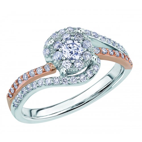 Woman diamond ring