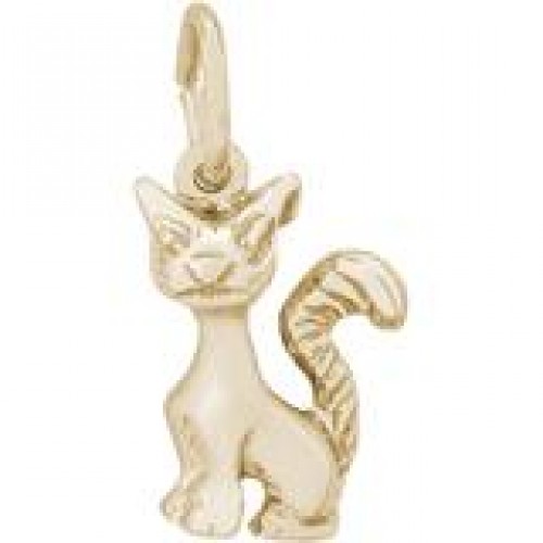 LONG TAILED CAT CHARM 1621