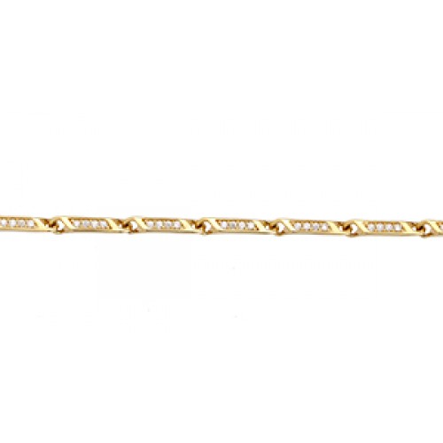 Gold bracelet 10kt, AR60-29
