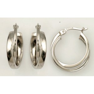 Silver Earrings, SI40-7